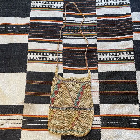 Vintage 90’s Chacura Handwoven Festival Crossbody Bag. Boho. Hippie. Summer. - Picture 6 of 8